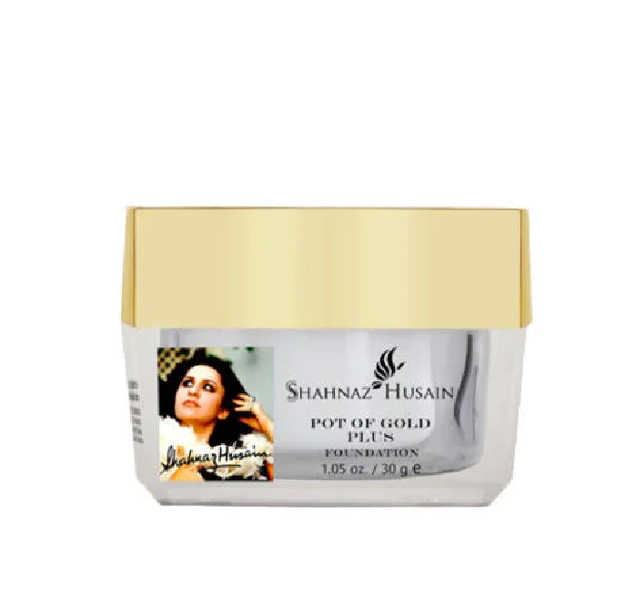 Shahnaz Husain Pot Of Gold Plus Foundation, 30 g-1.webp